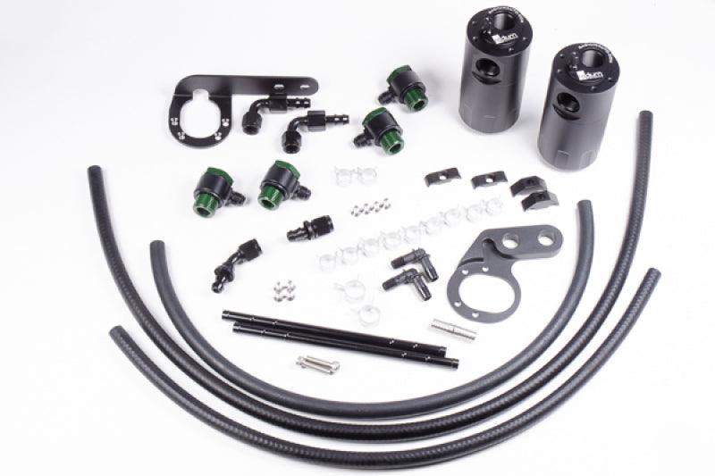 Radium Engineering 2017+ Honda Civic Type-R Dual Catch Can Kit from Tuned By Shawn